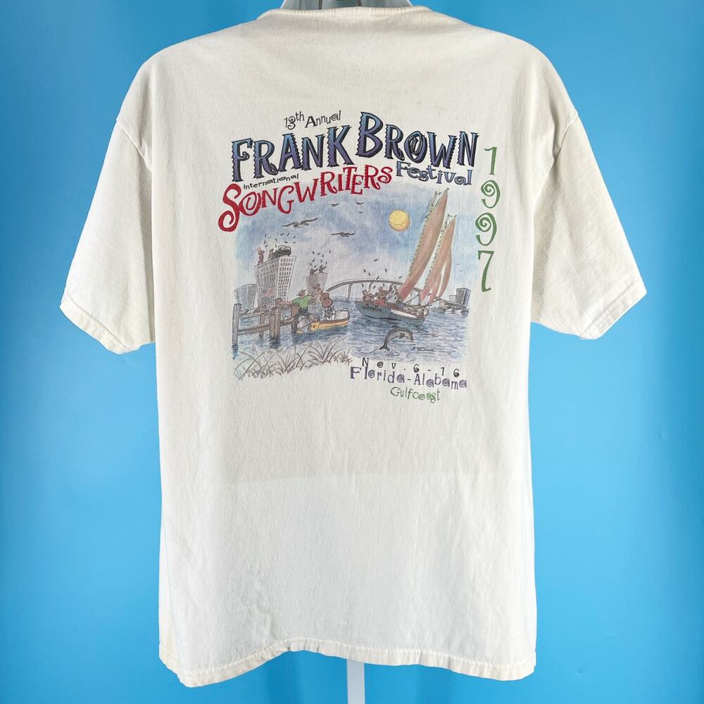 1997 Songwriters Festival tshirt 90s 1990s vintage